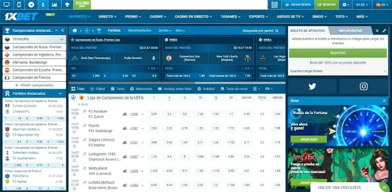 1xbet apuestas deportivas