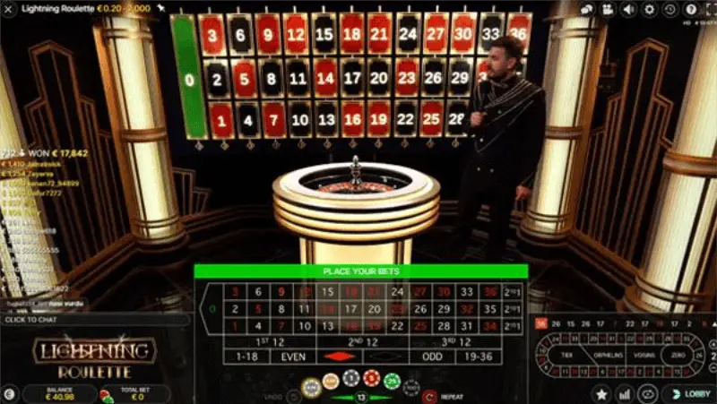 Ruleta en vivo