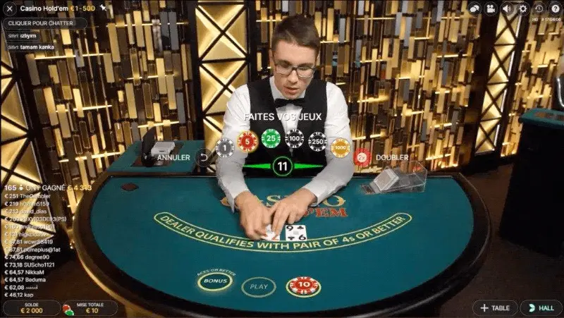 Poker en vivo