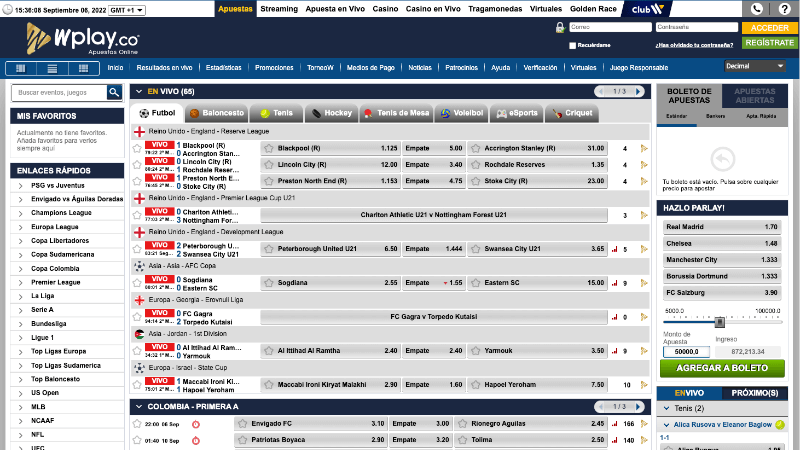 Wplay apuestas deportivas