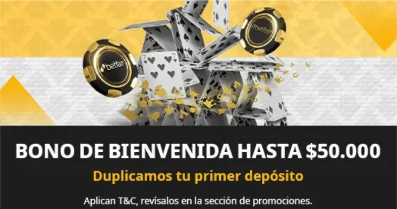 Betfair bono de bienvenida