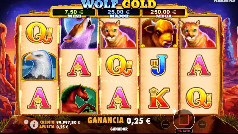 Pragmatic Play: Wolf Gold