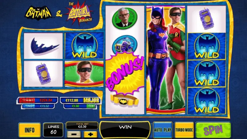 Playtech: batman and the batgirl bonanza
