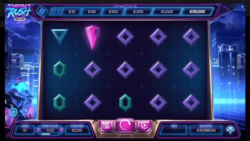 Yggdrasil: Neon Rush Splitz