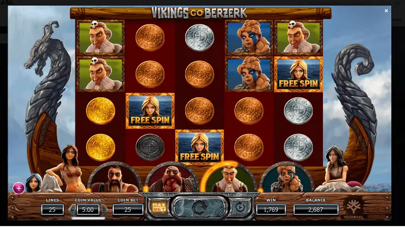 Yggdrasil: Vikings go Berzerk
