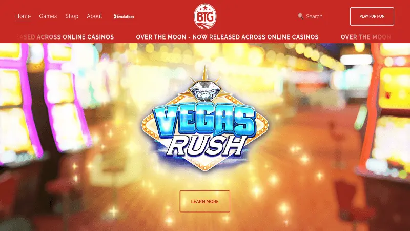 proveedor de juegos Big Time Gaming
