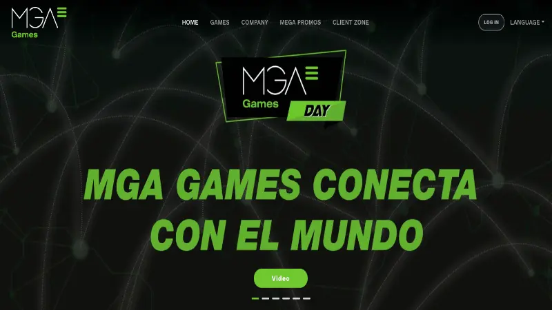 MGA proveedor de juegos